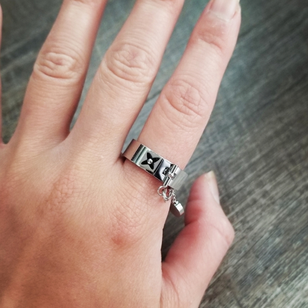 NEW STAINLESS STEEL STEAM PUNK RING - Picture 5 of 6
